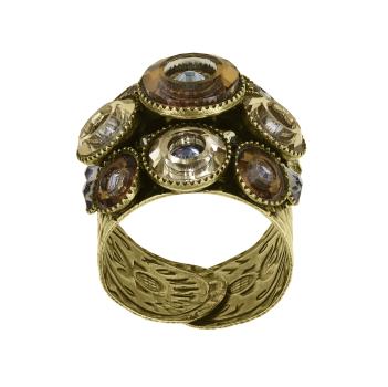 Braun/Grau - Donutissima - Ring von Konplott